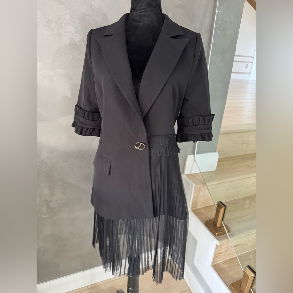 Black Jacket with tulle
